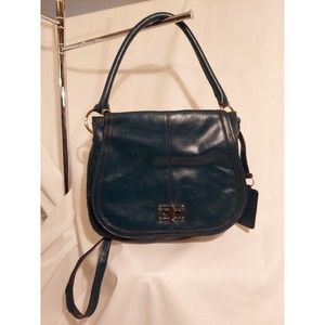 Relic Brand Teal Forest Green Shoulder Handbag Purse With Fob RLH2108